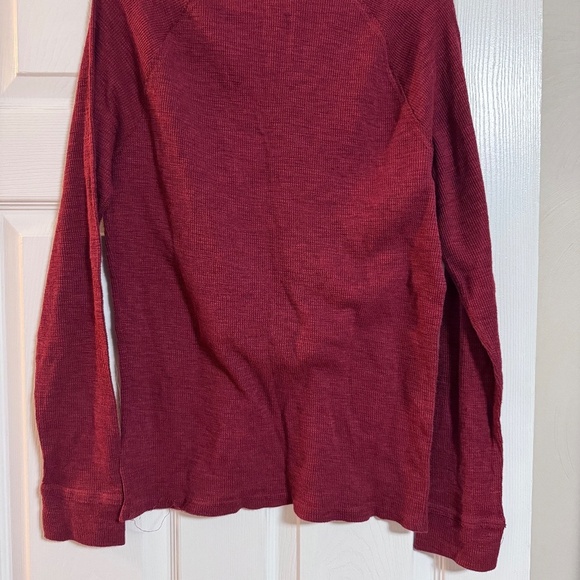 American rag maroon long sleeve shirt - Picture 2 of 2